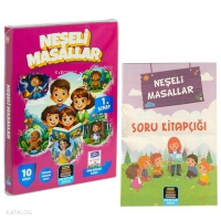 1. Sınıf Neşeli Masallar Okuma Seti - 10 Kitap Takım - Değendirme Kitapçığı İlaveli