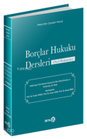 Borçlar Hukuku Dersleri (Özel Hükümler)