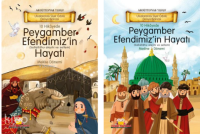 Çocuklar İçin Peygamberimizin Hayatı Mekke ve Medine Dönemi 2 Kitap (Ciltli)