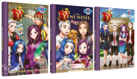 Disney Manga Yeni Nesil Özlü Kötüler Üçlemesi 3 Kitap Set