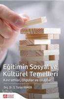 Eğitimin Sosyal ve Kültürel Temelleri; Kavramlar, Olgular ve Olaylar