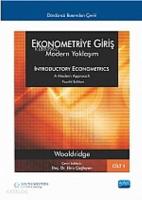 Ekonometriye Giriş 1 - Modern Yaklaşım; Introductory Econometrics