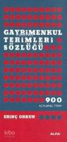 Gayrimenkul Terimleri Sözlüğü; 900 Açıklamalı Terim
