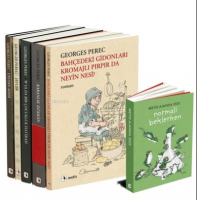 Georges Perec 5 Kitap Takım - Metis Ajanda Hediyeli