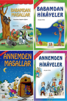 Hikayeler ve Masallarla Değerler Eğitim Seti (4 Kitap)