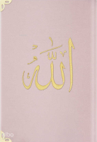 Kadife Ciltli Mealli Yasin Cüzü (Pudra Pembe, Hafız Boy, Nakışlı)