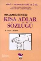 Kısa Adlar Sözlüğü