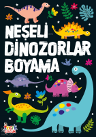 Neşeli Dinozorlar Boyama