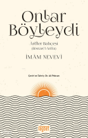 Onlar Böyleydi; Arifler Bahçesi (Büstanül Arifin)
