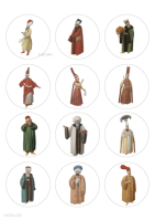 Osmanlılar Sticker Seti - 12’li