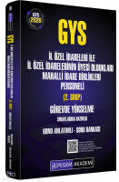 Pegem Akademi 2026 GYS İl Özel İdareleri ile İl Özel İdarelerinin Üyesi Oldukları Mahalli İdare Birlikleri Personeli (2.Grup);Görevde Yükselme Sınavlarına Hazırlık Konu Anlatımlı Soru Bankası