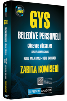 Pegem Akademi 2026 GYS Zabıta Komiseri Belediye Personeli Hazırlık Konu Anlatımlı Soru Bankası