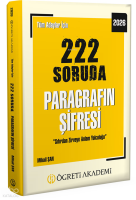 Pegem Akademi 2026 Tüm Adaylar İçin 222 Soruda Paragrafın Şifresi