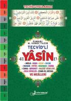 Tevcid'li 41 Yâsîn Kod: F039 (Orta Boy, Lüks Kapak, Fihristli, Şamua, Dört Renk); Sûreler ve Meâlleri