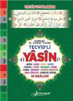 Tevcid'li 41 Yâsîn Kod: F040 (Rahle Boy, Lüks Kapak, Fihristli, Şamua, Dört Renk); Sûreler ve Meâlleri