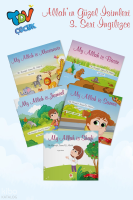 The Beautiful Names Of - Allah Allahın Güzel İsimleri ;3.Seri 5 Kitap İngilizce