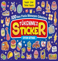 Tükenmez Sticker;100'den Fazla Bitmeyen Çıkartma - (Yapıştır Çıkar Tekrar Yapıştır)