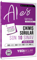 Yediiklim  Yayınları 2026 ALES Sayısal Yetenek Tamamı Çözümlü Son 10 Sınav Çıkmış Sorular  - 23 Kasım 2025 Ales-3 Ekli