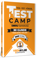 Yediiklim Yayınları YDS YDT YÖKDİL Test Camp Soru Bankası