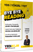Yediiklim Yayınları YDS YÖKDİL YDT BYE BYE
Reading