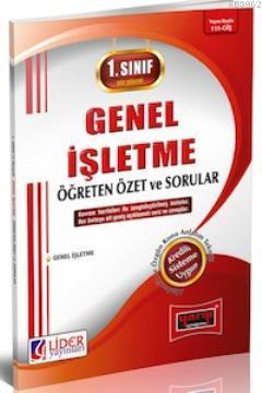 1. Sınıf Genel İşletme 2015 Güz Dönemi Öğreten Özet ve Sorular
