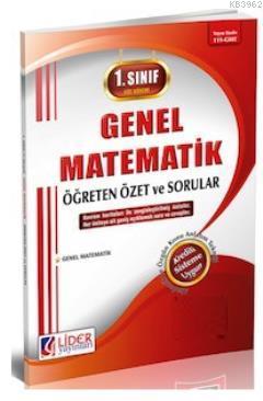 1. Sınıf Genel Matematik 2015 Güz Dönemi Öğreten Özet ve Sorular
