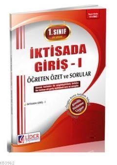 1. Sınıf İktisada Giriş - 1 2015 Güz Dönemi Öğreten Özet ve Sorular