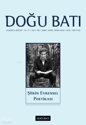 108. Sayı Şiirin Evrensel Poetikası Kolektif