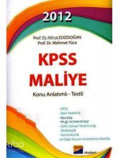 2012 KPSS Maliye Konu Anlatımlı - Testli