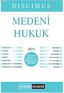2015 KPSS-A Medeni Hukuk Konu Anlatımı