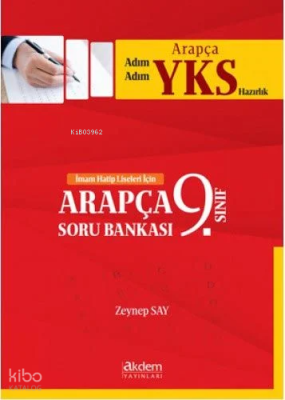 2018 Adım Adım Arapça YKS Hazırlık 9. Sınıf Arapça Soru Bankası; İmam Hatip Liseleri İçin