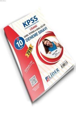 2018 KPSS GY-GK Lisans 10'lu Deneme Sınavı Kolektif