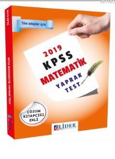 2019 KPSS Matematik Yaprak Test Kolektif