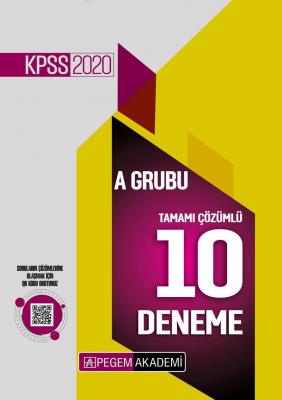 2020 KPSS A Grubu Tamamı Çözümlü 10 Deneme