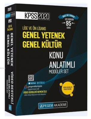 2020 KPSS Lise ve Önlisans Genel Yetenek Genel Kültür Video Destekli K