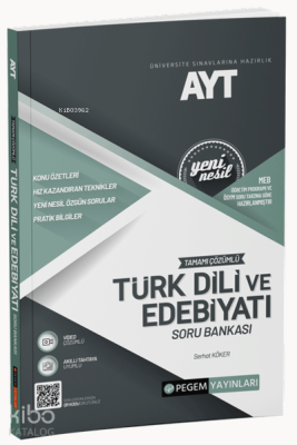 2022 AYT Tamamı Çözümlü Edebiyat Soru Bankası