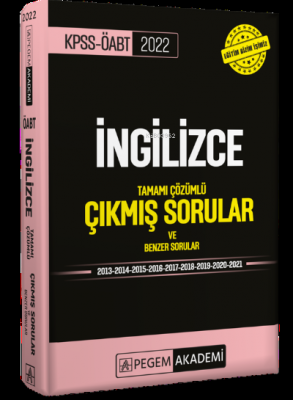 2022 KPSS ÖABT İngilizce Tamamı Çözümlü Çıkmış Sorular