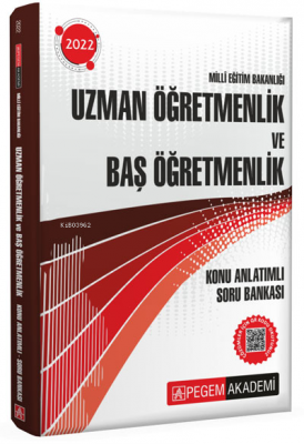2022 Milli Eğitim Bakanlığı Uzman Öğretmenlik ve Baş Öğretmenlik Sınav