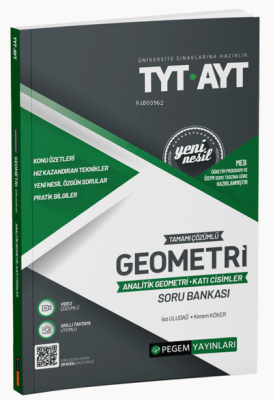 2022 TYT-AYT Tamamı Çözümlü Geometri ( Analitik Geometri-Katı Cisimler