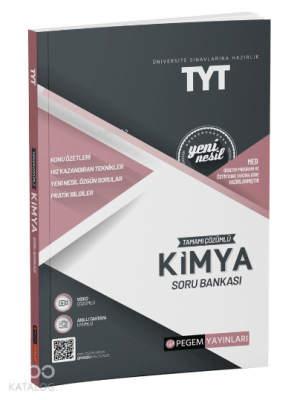 Pegem Akademi TYT Kimya Soru Bankası
