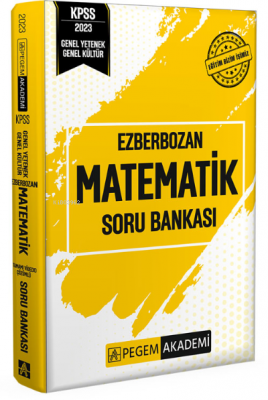 2023 Ezberbozan KPSS Genel Yetenek Genel Kültür Matematik