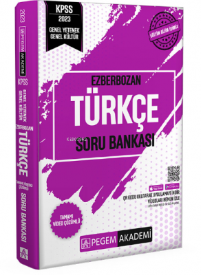 2023 Ezberbozan KPSS Genel Yetenek Genel Kültür Türkçe Soru Bankası Ko