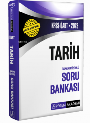2023 KPSS ÖABT Tarih Soru Bankası