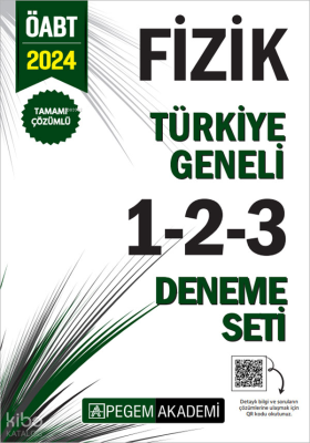 2024 KPSS ÖABT Fizik Tamamı Çözümlü Türkiye Geneli 1-2-3 (3'lü Deneme Seti)