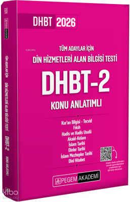 2024 Din Hizmetleri Alan Bilgisi Testi DHBT-2 Konu Anlatımlı Kolektif