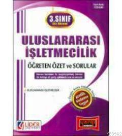 3. Sınıf Güz Dönemi Uluslararası İşletmecilik Öğreten Özet ve Sorular