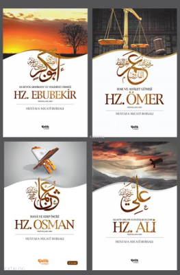 4 Büyük Halife Kitap Seti Mustafa Necati Bursalı