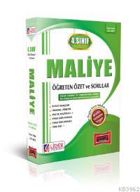 4. Sınıf Güz Dönemi Maliye 2015 Öğreten Özet ve Sorular Kolektif