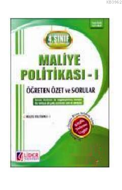 4. Sınıf Güz Dönemi Maliye Politikası -1 2015 Öğreten Özet ve Sorular