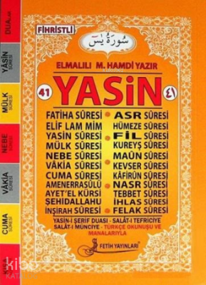 41 Yasin Fihristli Elmalılı Hamdi Yazır